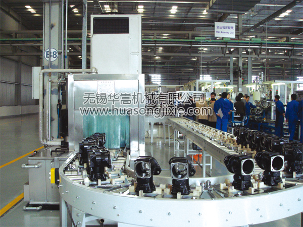 步進式空壓機配件清洗機